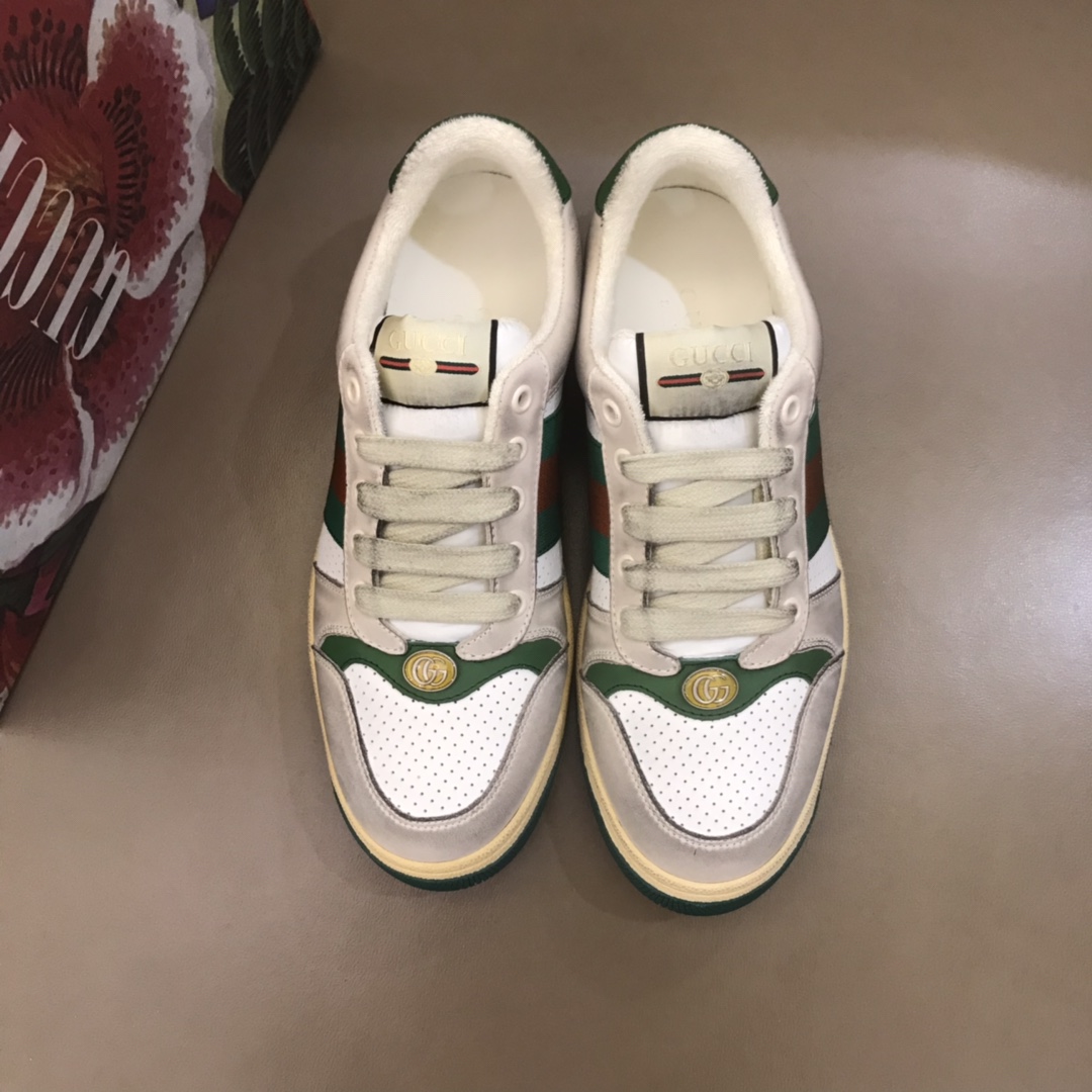 Gucci Sneaker Screener Low in White