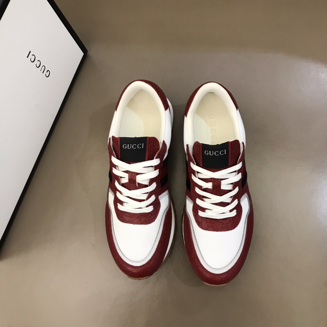 Gucci Sneaker Screener in Red