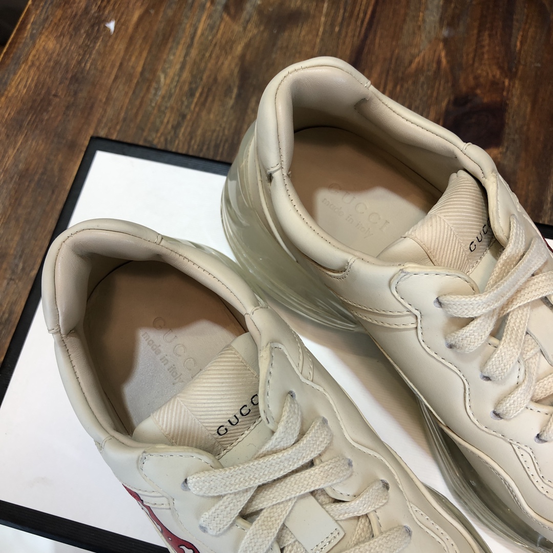 Gucci Sneaker Rhyton Vintage in Red Mouth