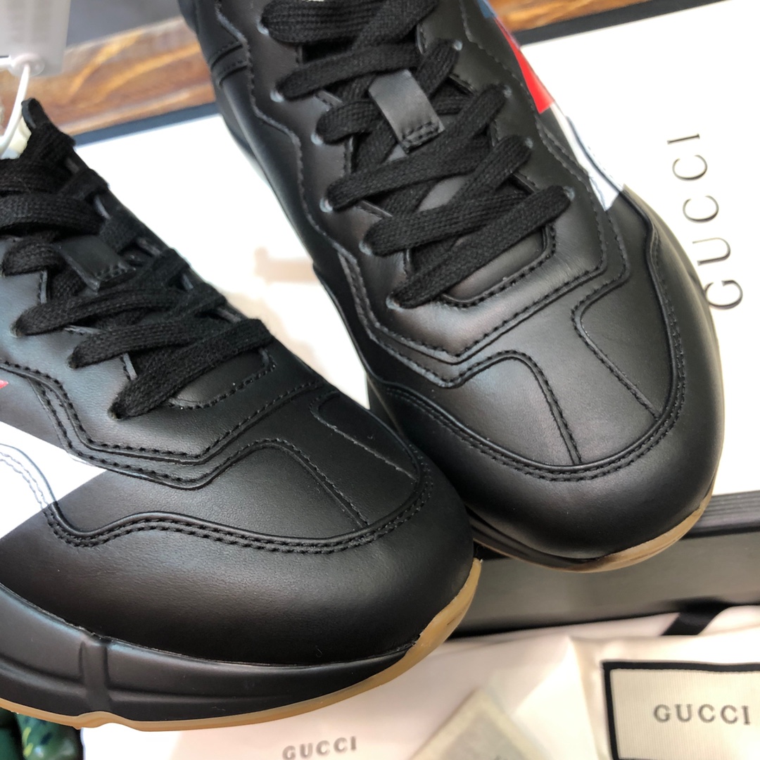 Gucci Sneaker Rhyton Vintage in Black