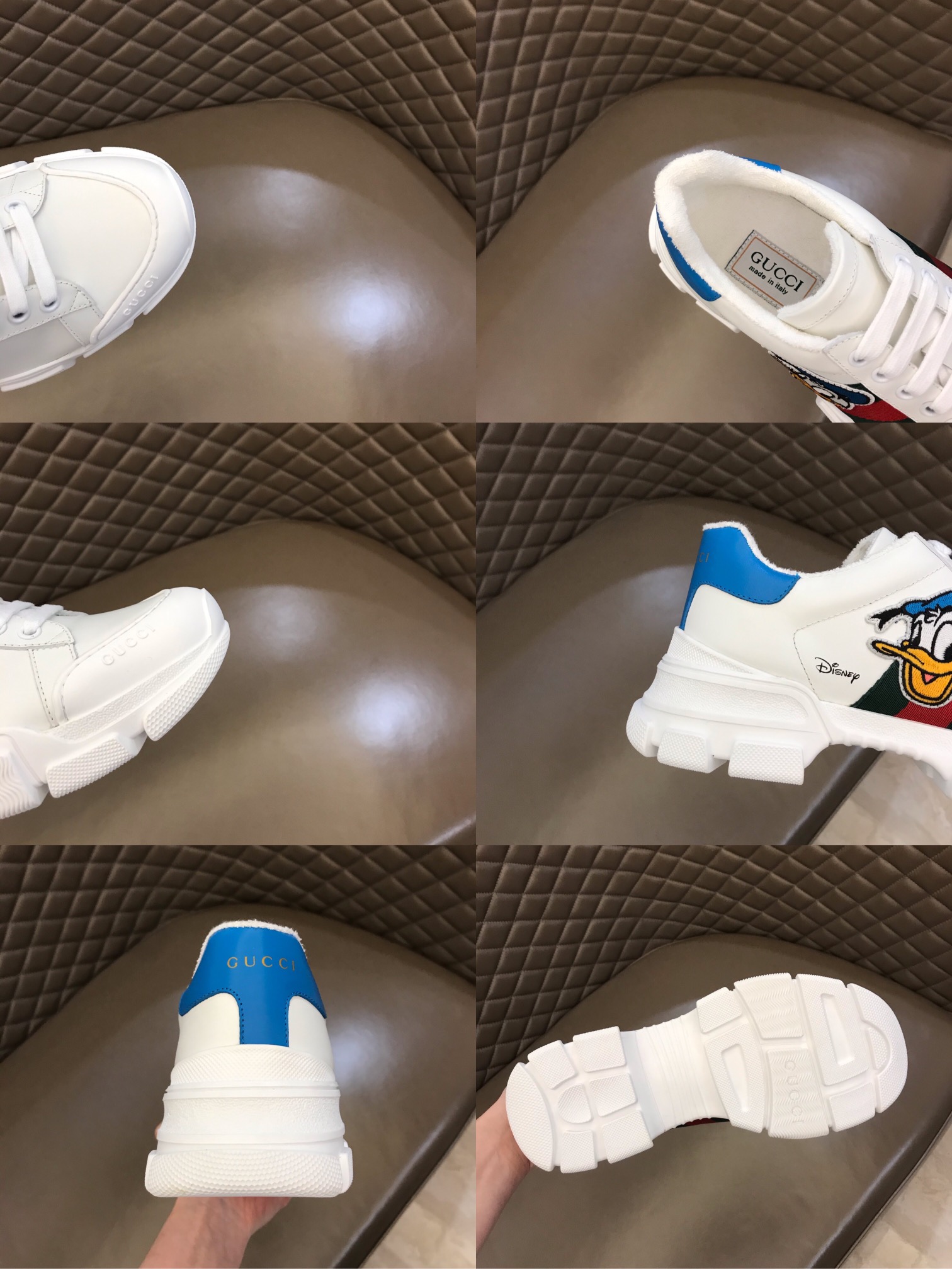 Gucci Sneaker Flashtrek in White Donald