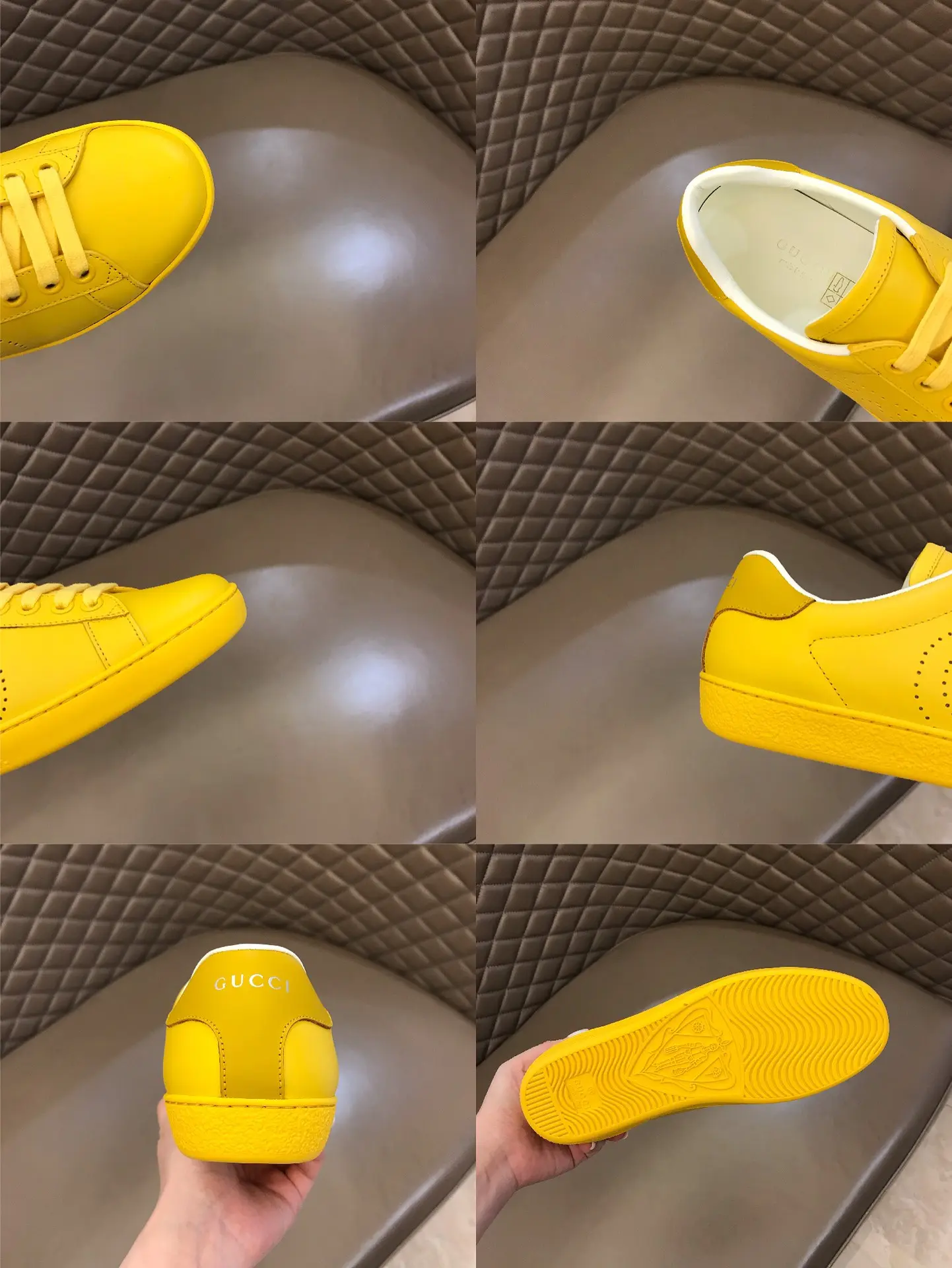 Gucci Sneaker Ace in Yellow