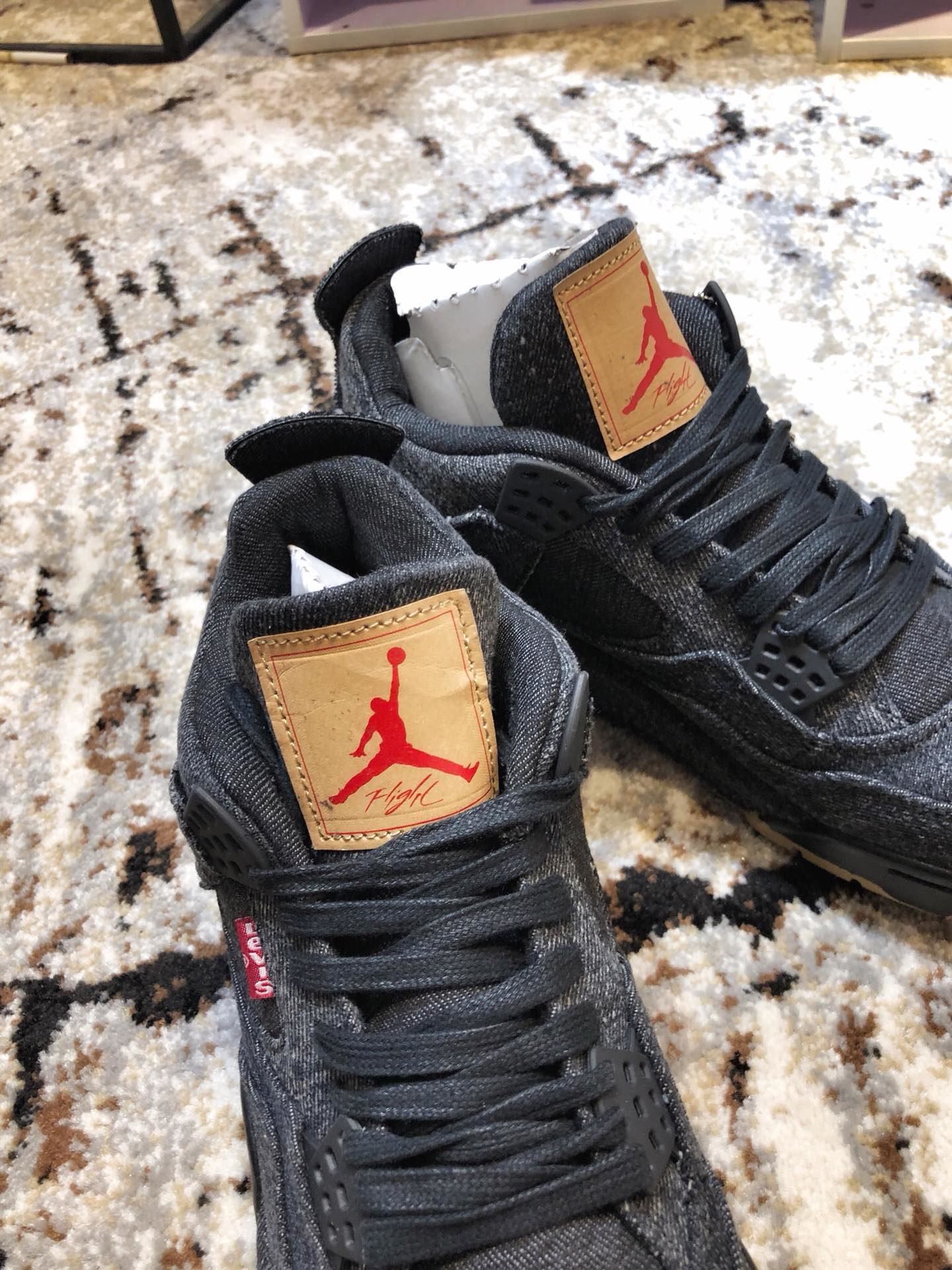 High Quality Nike Pairs Kaws x Air Jordan 4 Retro Black Real Suede