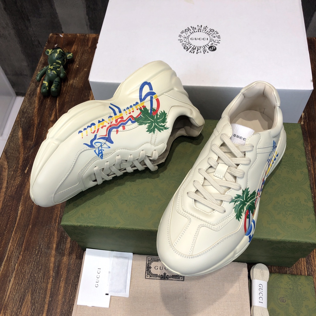 Gucci Rhyton Vintage Trainer Sneaker 