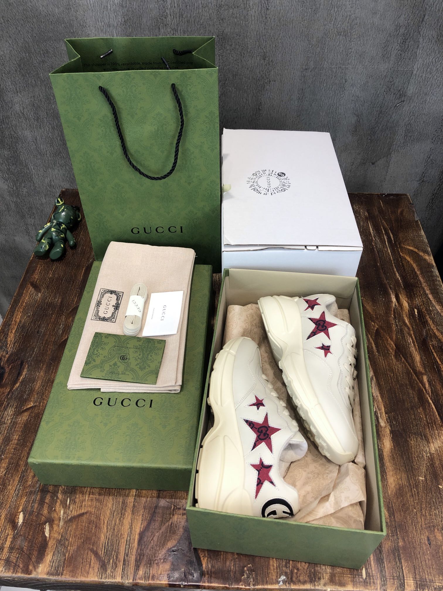 Gucci Rhyton Vintage Trainer Sneaker