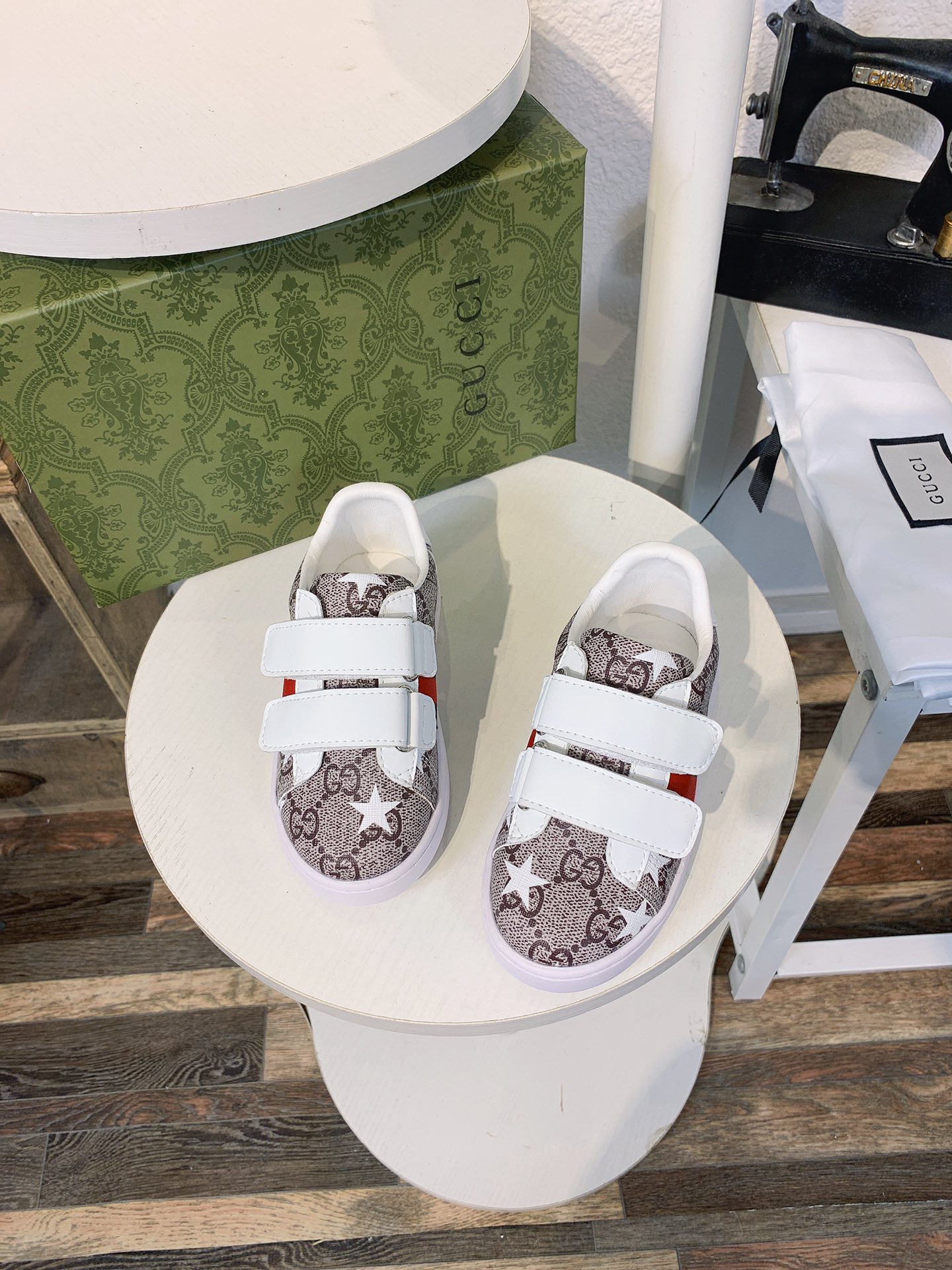 Gucci Rhyton Vintage Trainer children Sneaker 