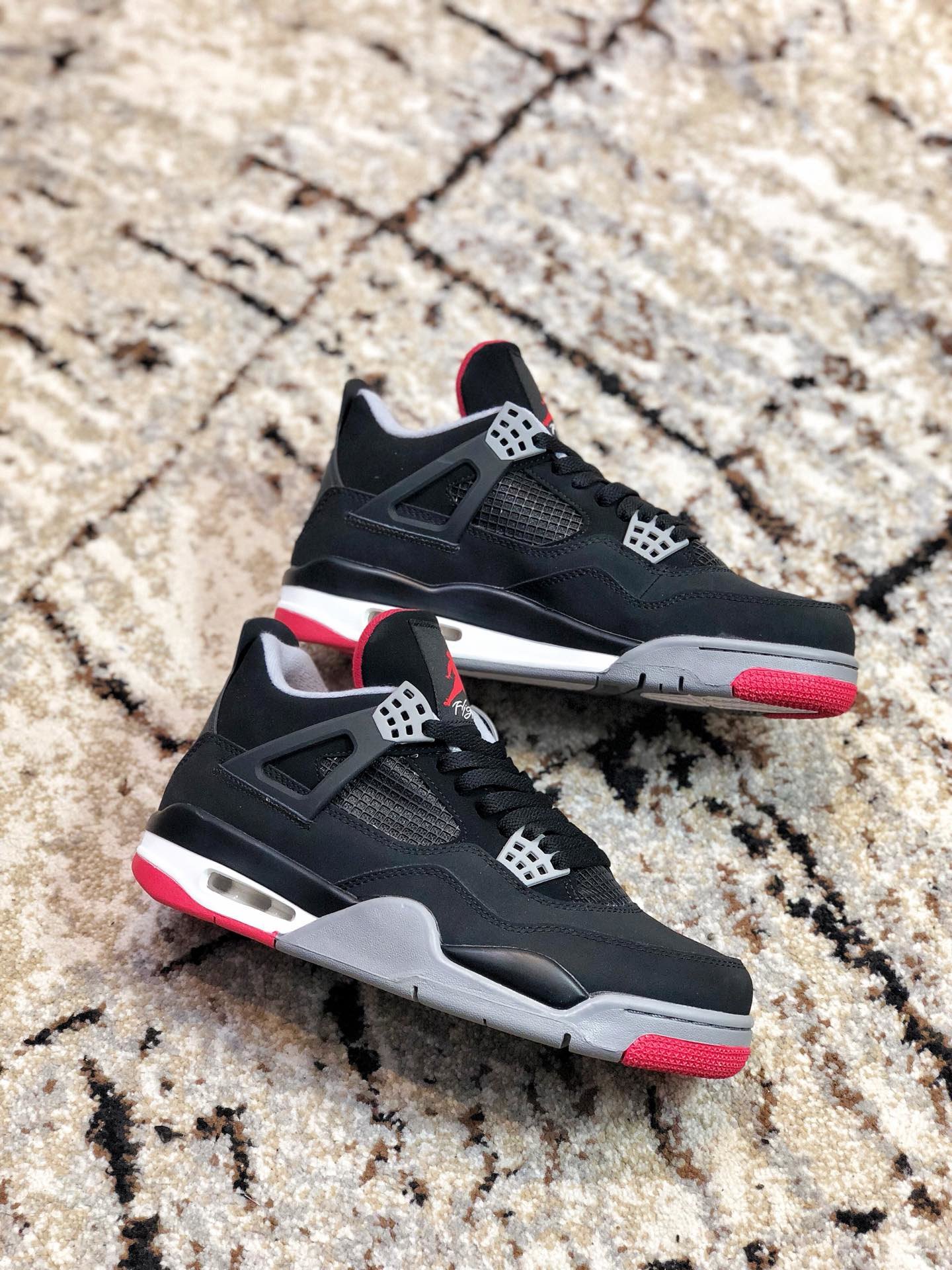 High Quality Air Jordan IV Retro Bred GS from perfectkicks.net