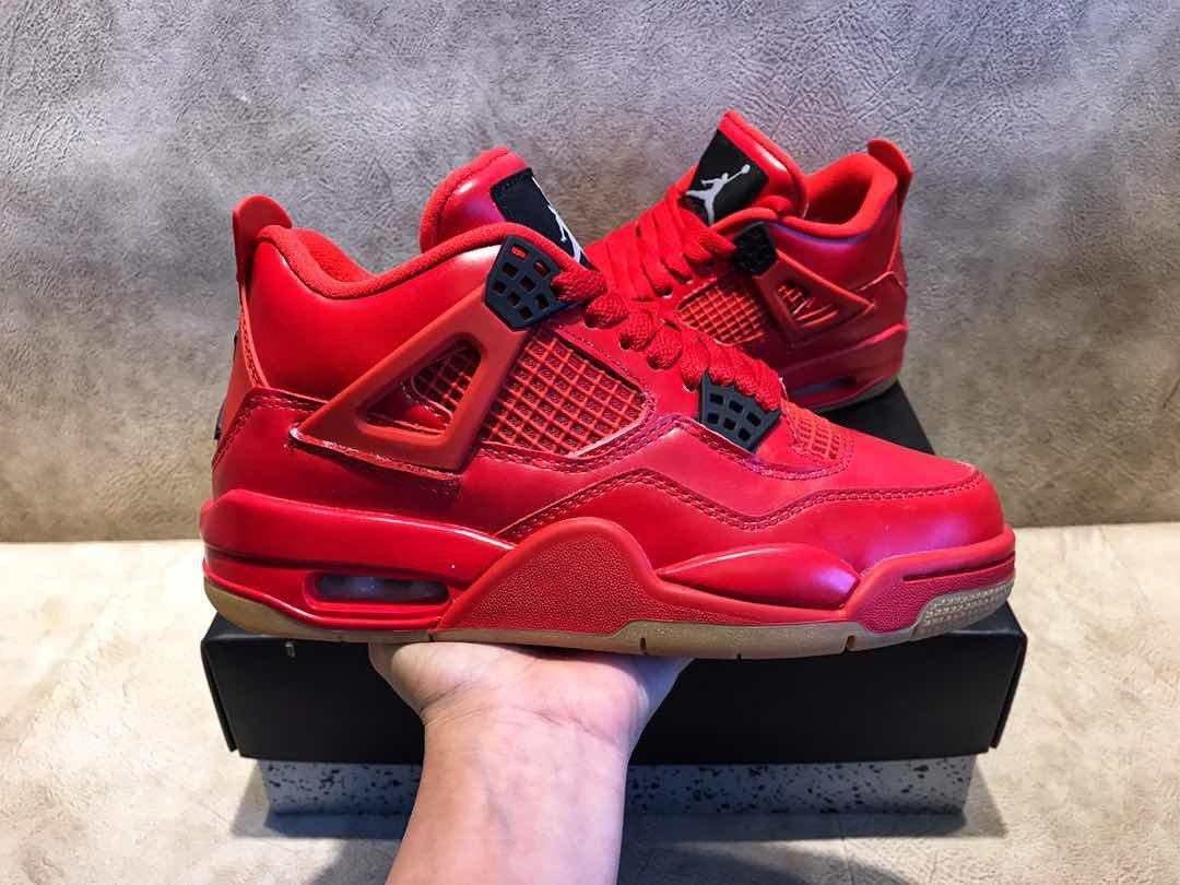 High Quality Air Jordan 4s 11lab4 Red from perfectkicks.net