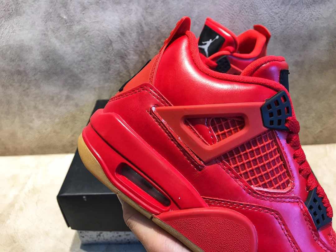 High Quality Air Jordan 4s 11lab4 Red from perfectkicks.net