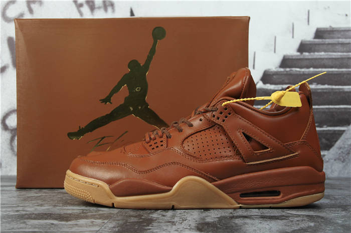 High Quality Air Jordan 4 Retro Premium Wheat Men Shoes D497E0ADC267