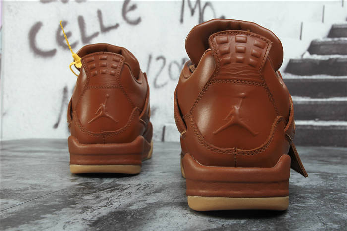 High Quality Air Jordan 4 Retro Premium Wheat Men Shoes D497E0ADC267