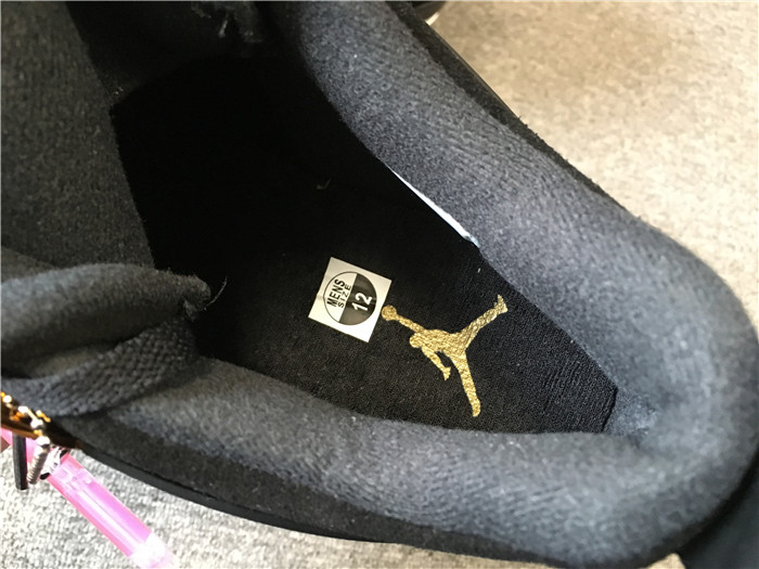 High Quality 2018 Air Jordan 4 Suede Royalty In Blak/Metallic Gold C8E69CE95D8E