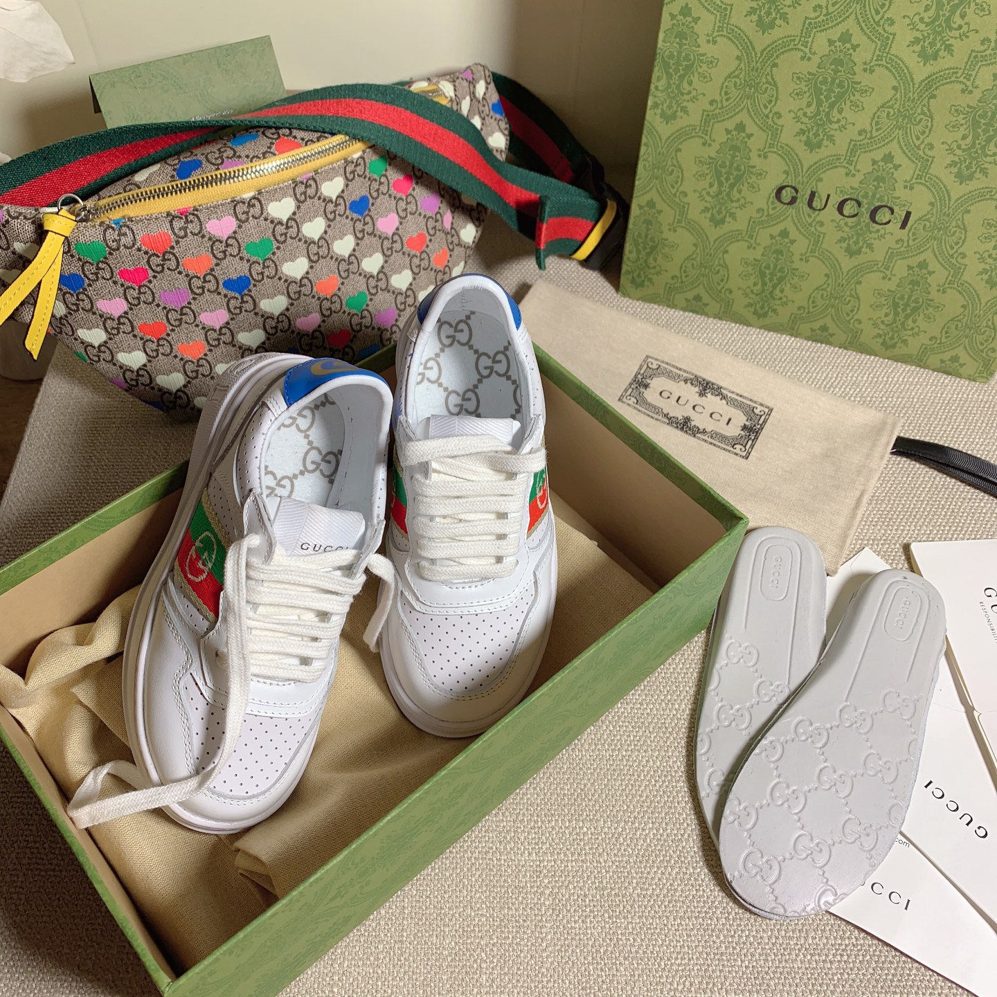 Gucci Chunky B children sneakers