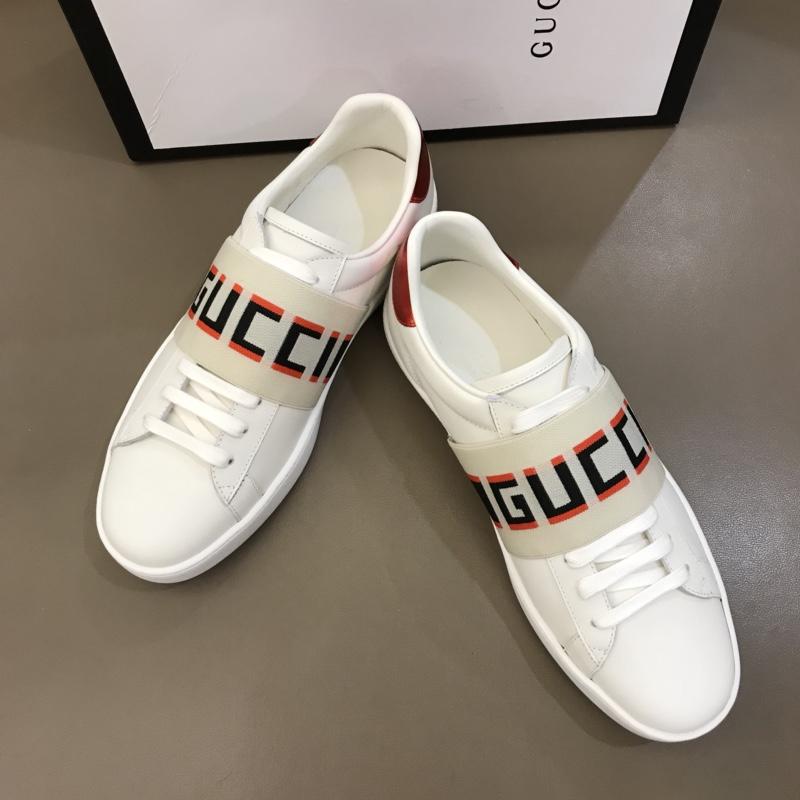 Gucci Ace Sneaker With Gucci Stripe White MS02230