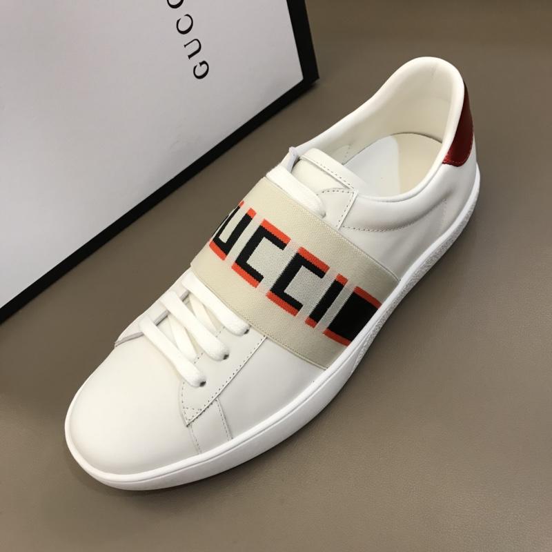 Gucci Ace Sneaker With Gucci Stripe White MS02230