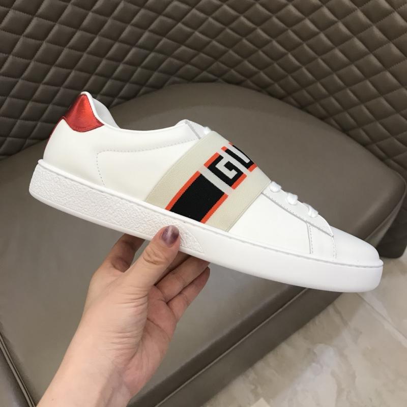 Gucci Ace Sneaker With Gucci Stripe White MS02230