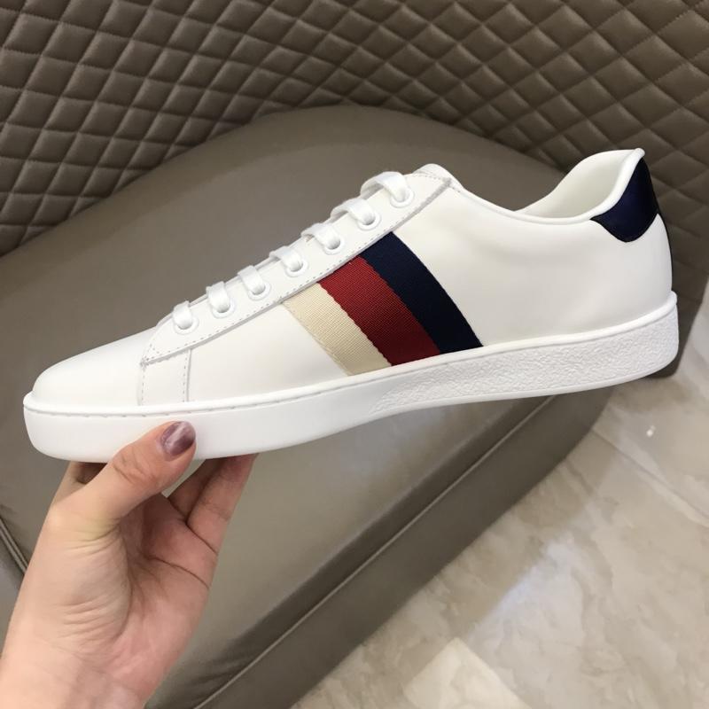 Gucci Ace Sneaker With Gucci Embroidered MS02231