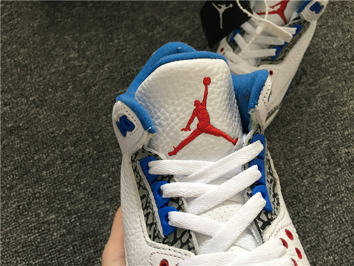 Authentic Air Jordan III Retro True Blue Best Version from perfectkicks.net