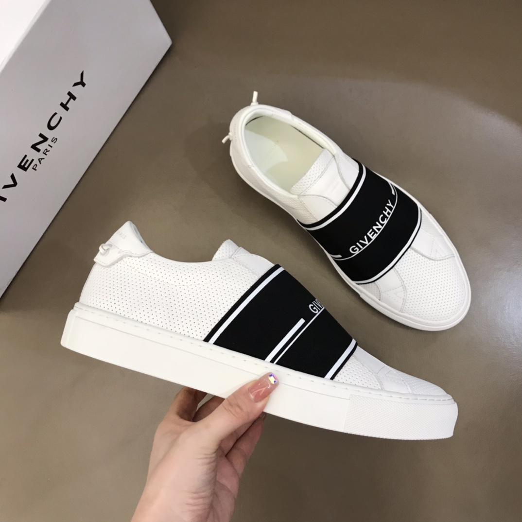 Givenchy Sneaker Leather with Webbing in White