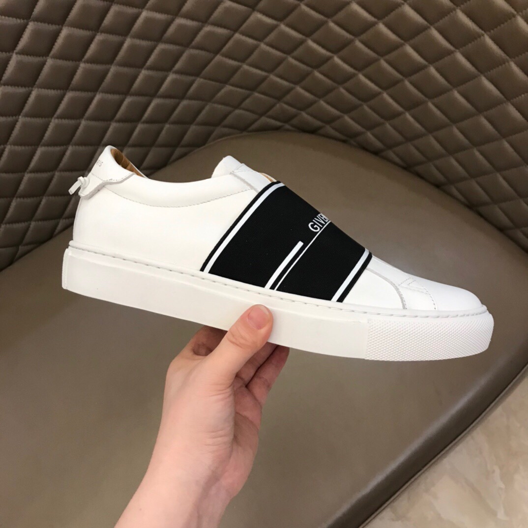 Givenchy Sneaker Leather with Webbing in White