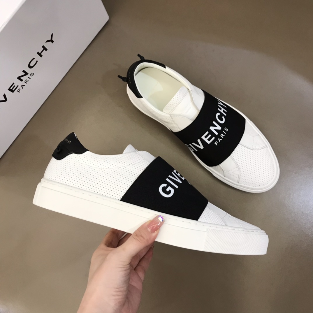 Givenchy Sneaker Leather with Webbing in White