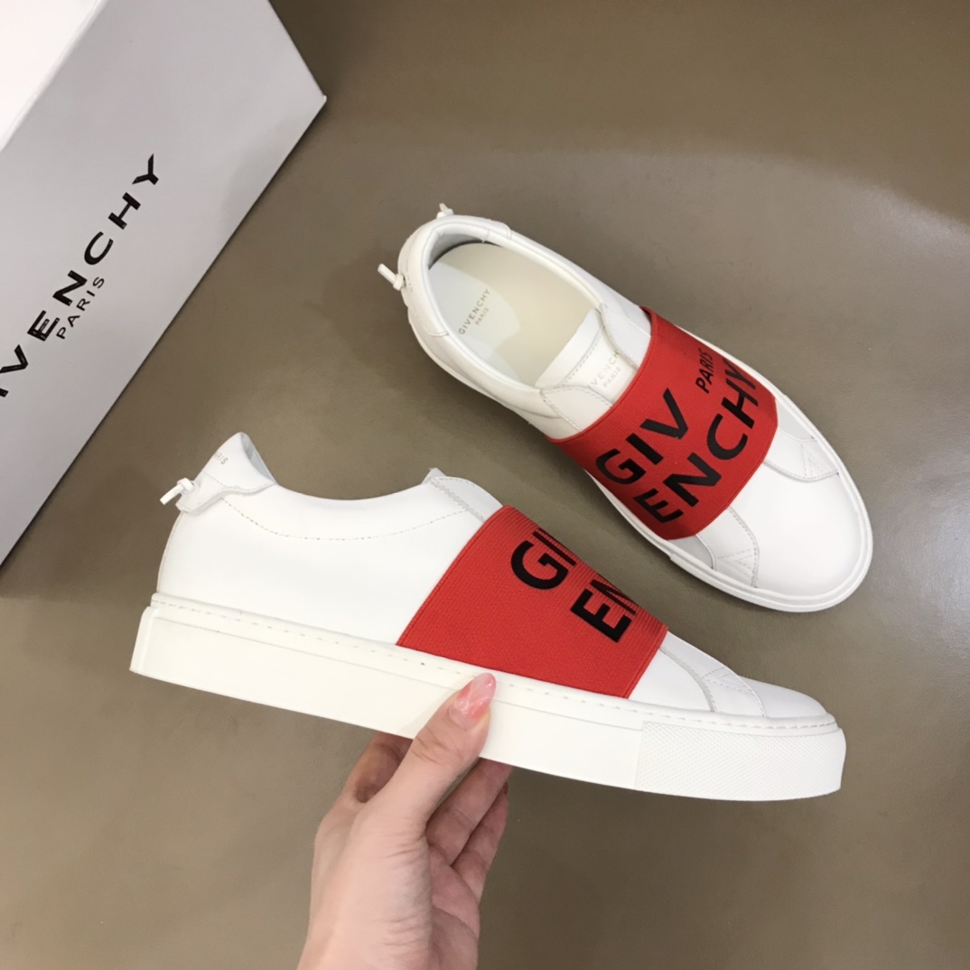 Givenchy Sneaker Leather with Webbing in White