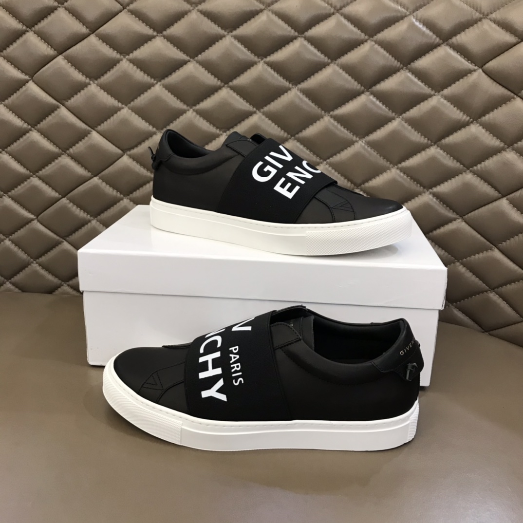 Givenchy Sneaker Leather with Webbing in Black