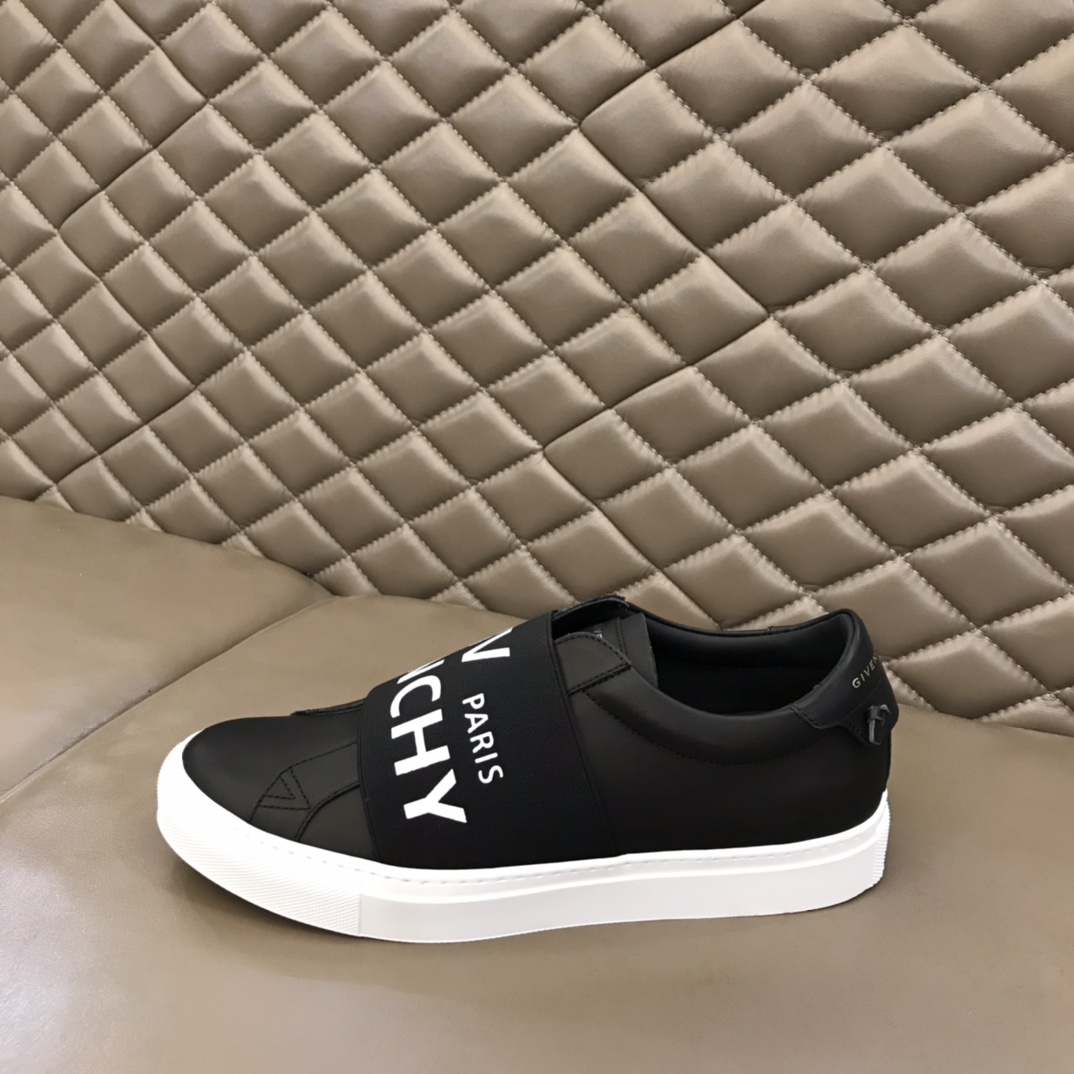 Givenchy Sneaker Leather with Webbing in Black