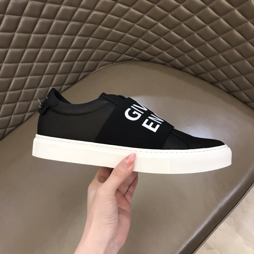 Givenchy Sneaker Leather with Webbing in Black