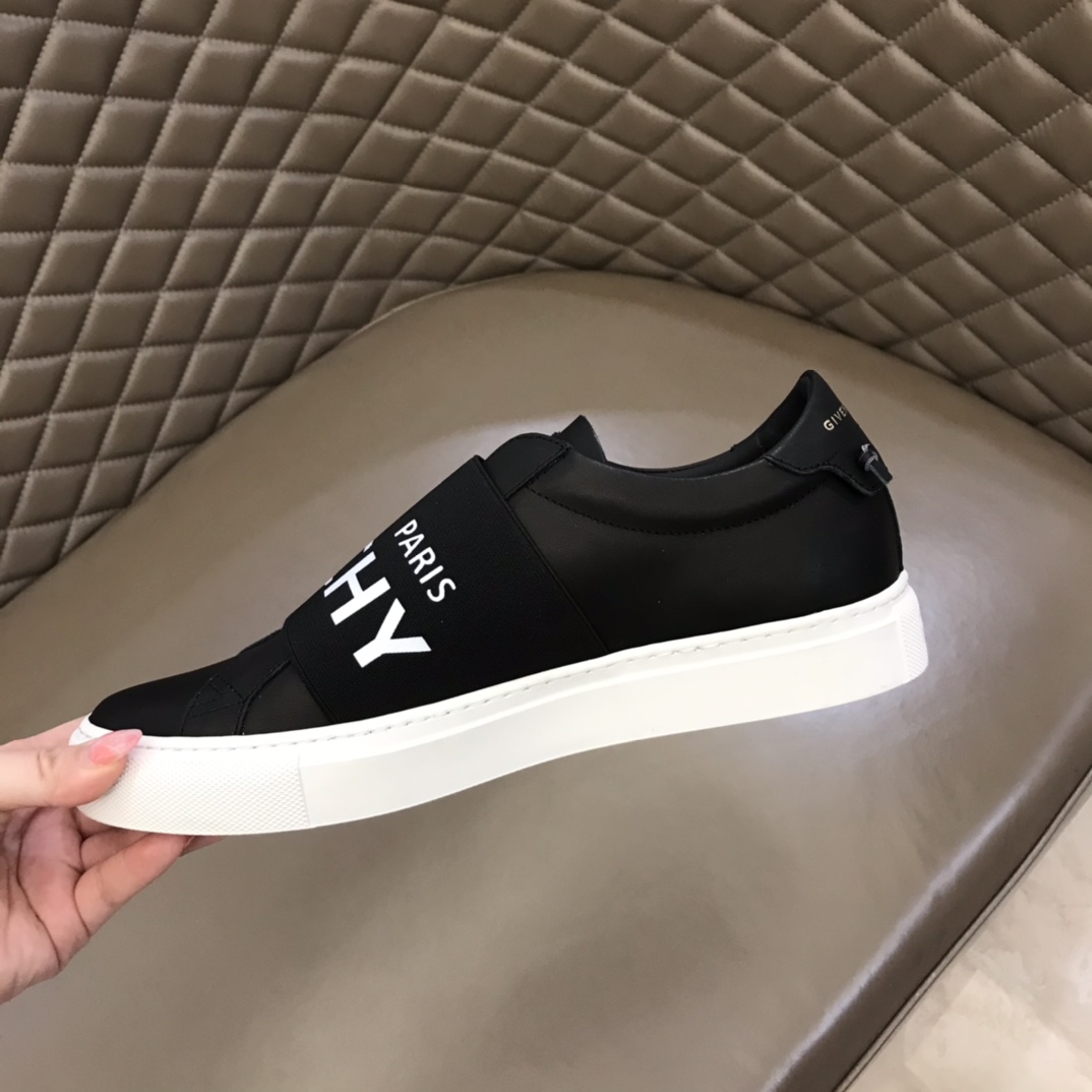 Givenchy Sneaker Leather with Webbing in Black