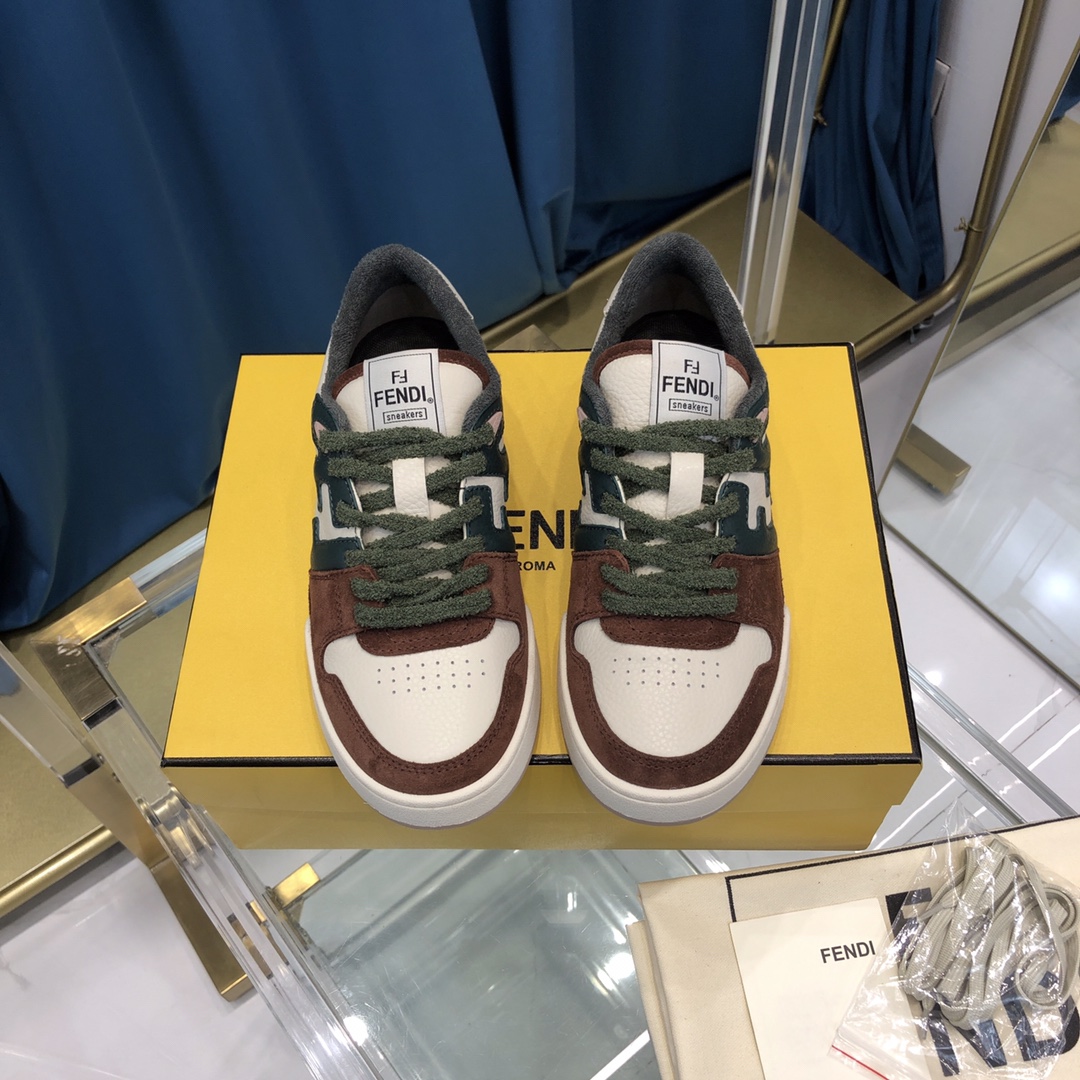 Fendi Sneaker Force in Claret