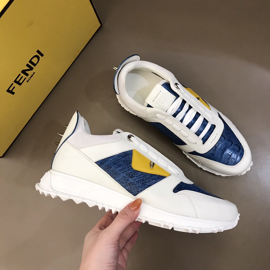 Fendi Sneaker Bag Bugs in White