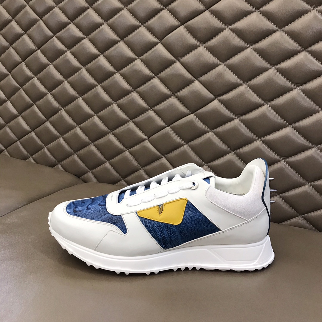 Fendi Sneaker Bag Bugs in White