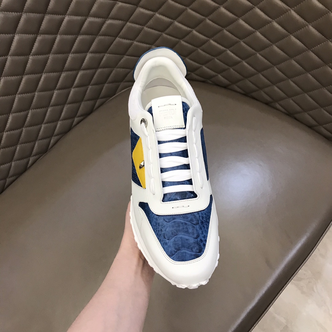 Fendi Sneaker Bag Bugs in White