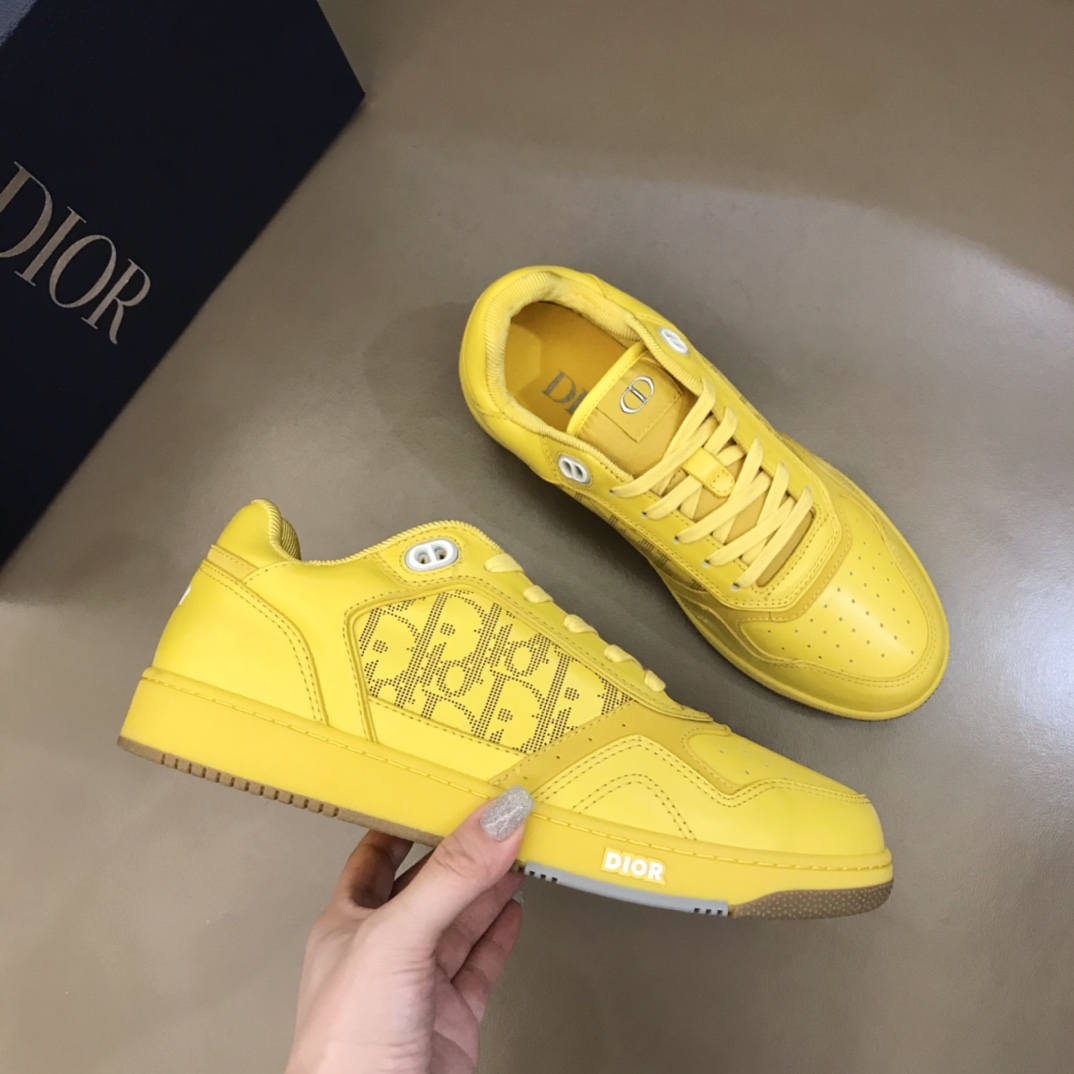 Dior Sneaker B27 in Yellow