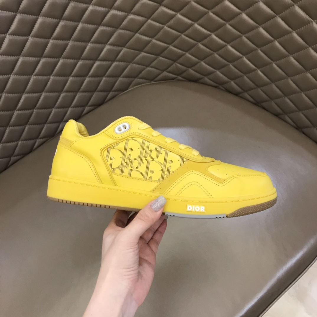 Dior Sneaker B27 in Yellow