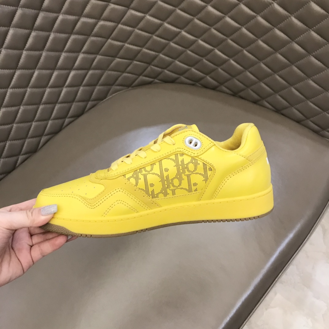 Dior Sneaker B27 in Yellow