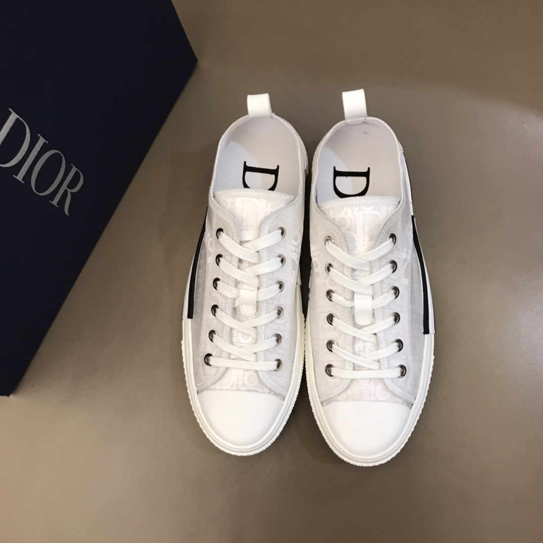 Dior Sneaker B23 in White Low