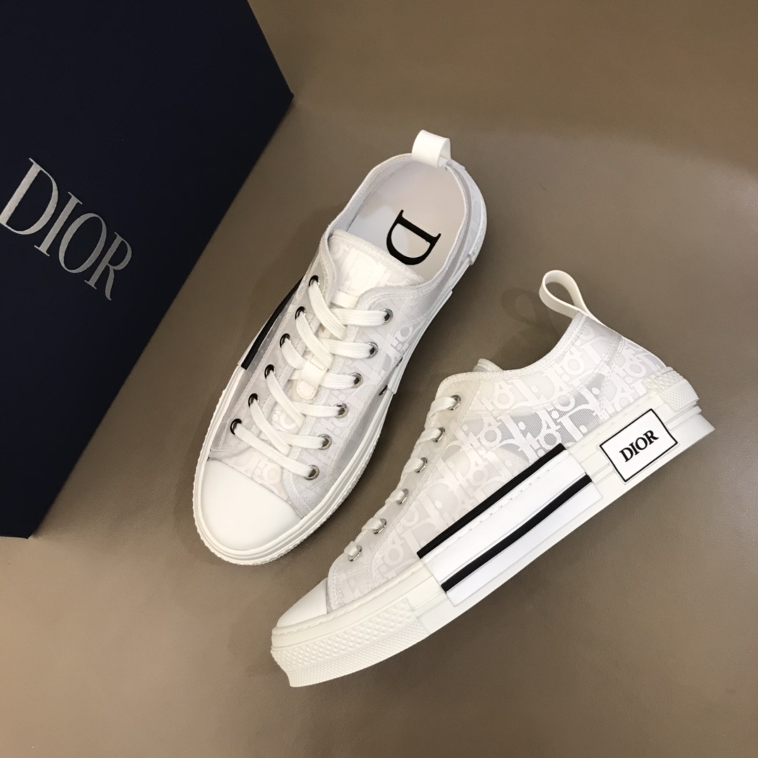Dior Sneaker B23 in White Low
