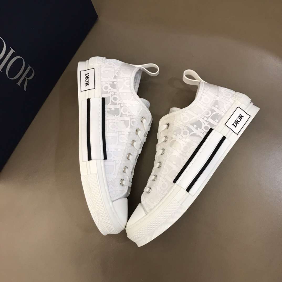 Dior Sneaker B23 in White Low