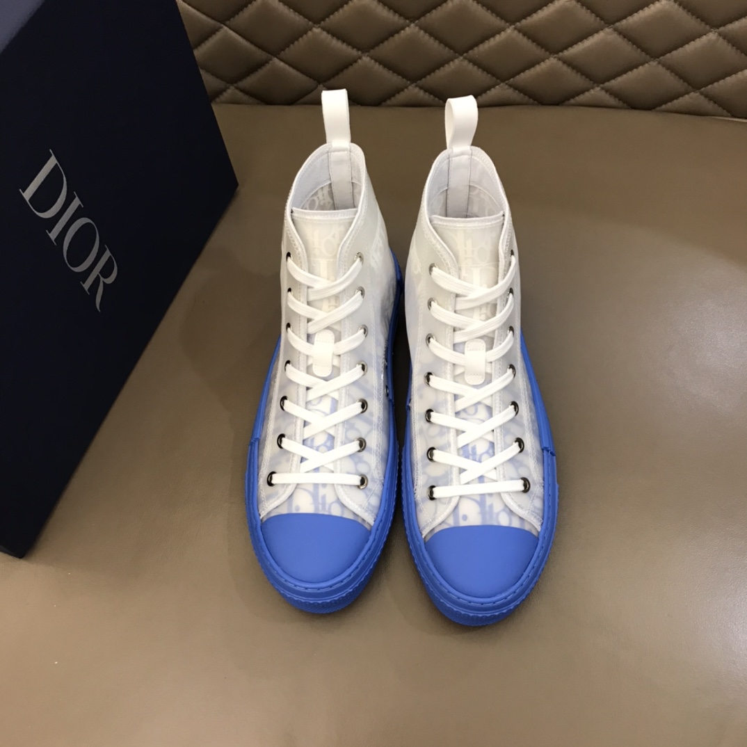 Dior Sneaker B23 in White Logo low