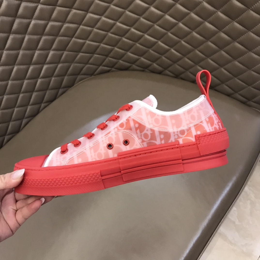 Dior Sneaker B23 in Red low