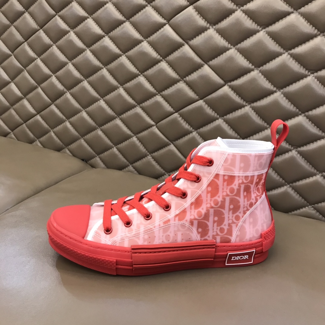 Dior Sneaker B23 in Red high