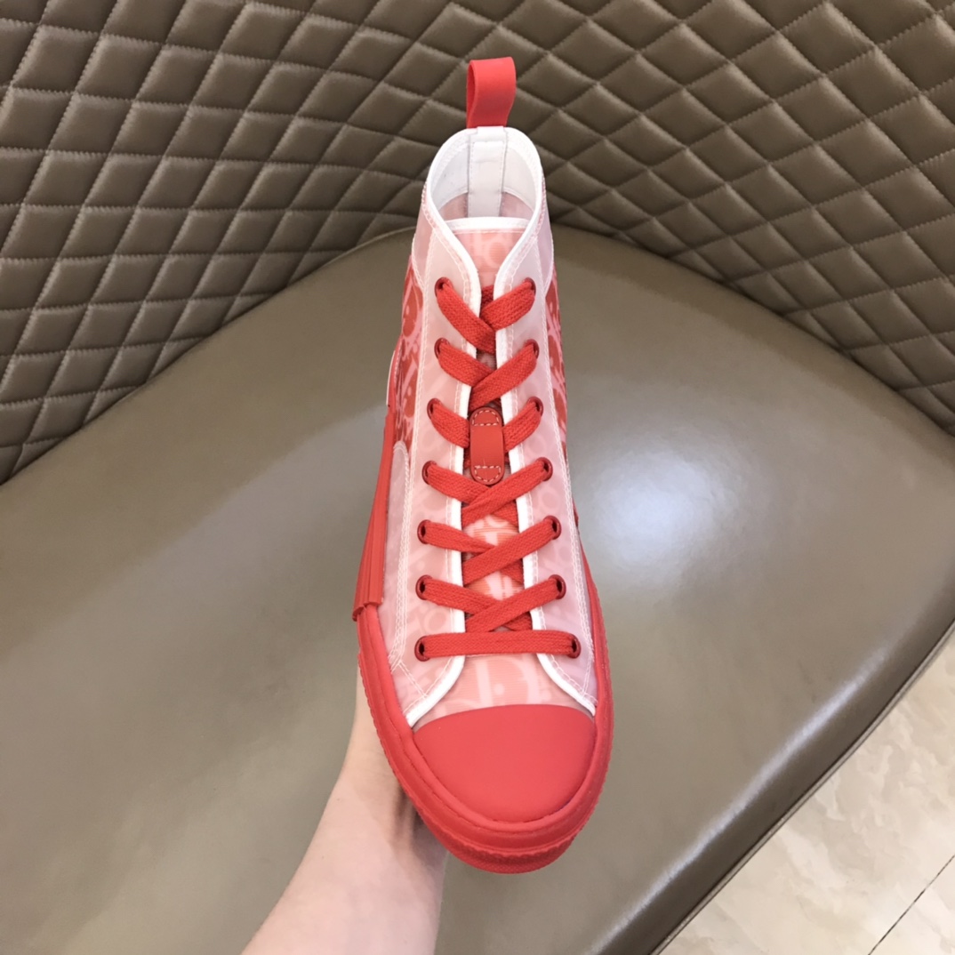 Dior Sneaker B23 in Red high