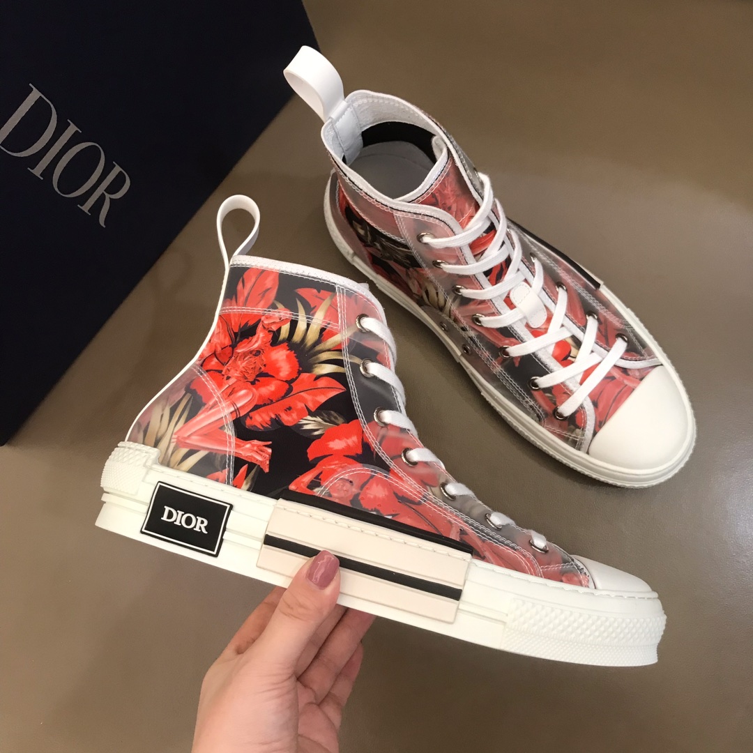 Dior Sneaker B23 in Red