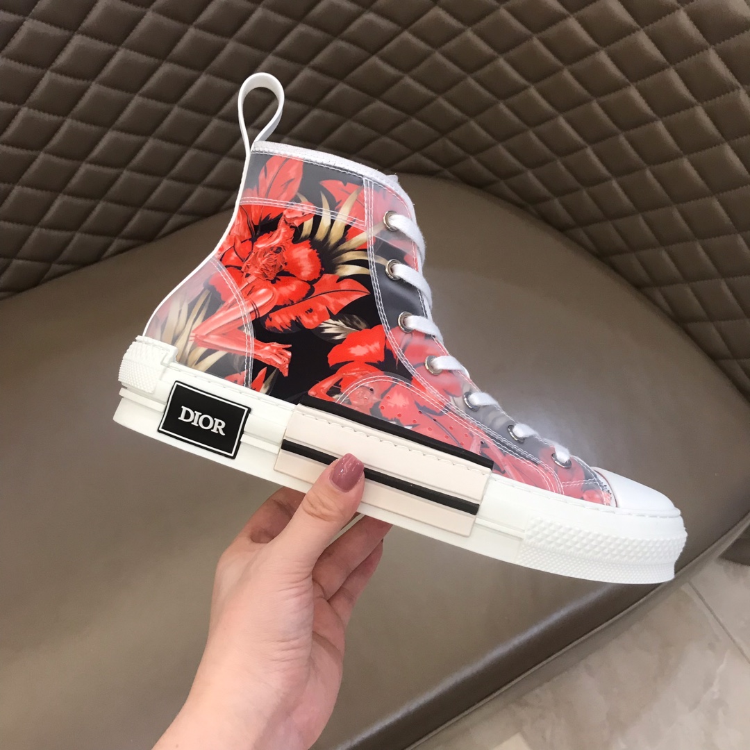 Dior Sneaker B23 in Red