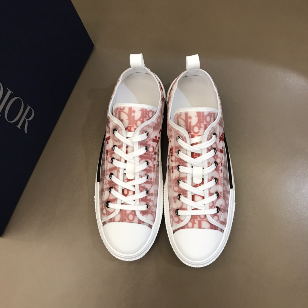 Dior Sneaker B23 in Orange low