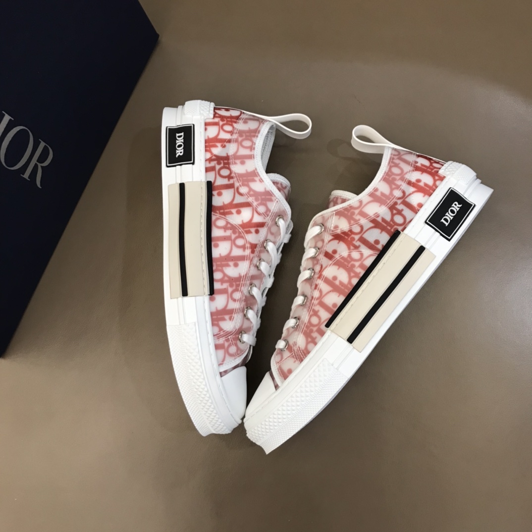 Dior Sneaker B23 in Orange low