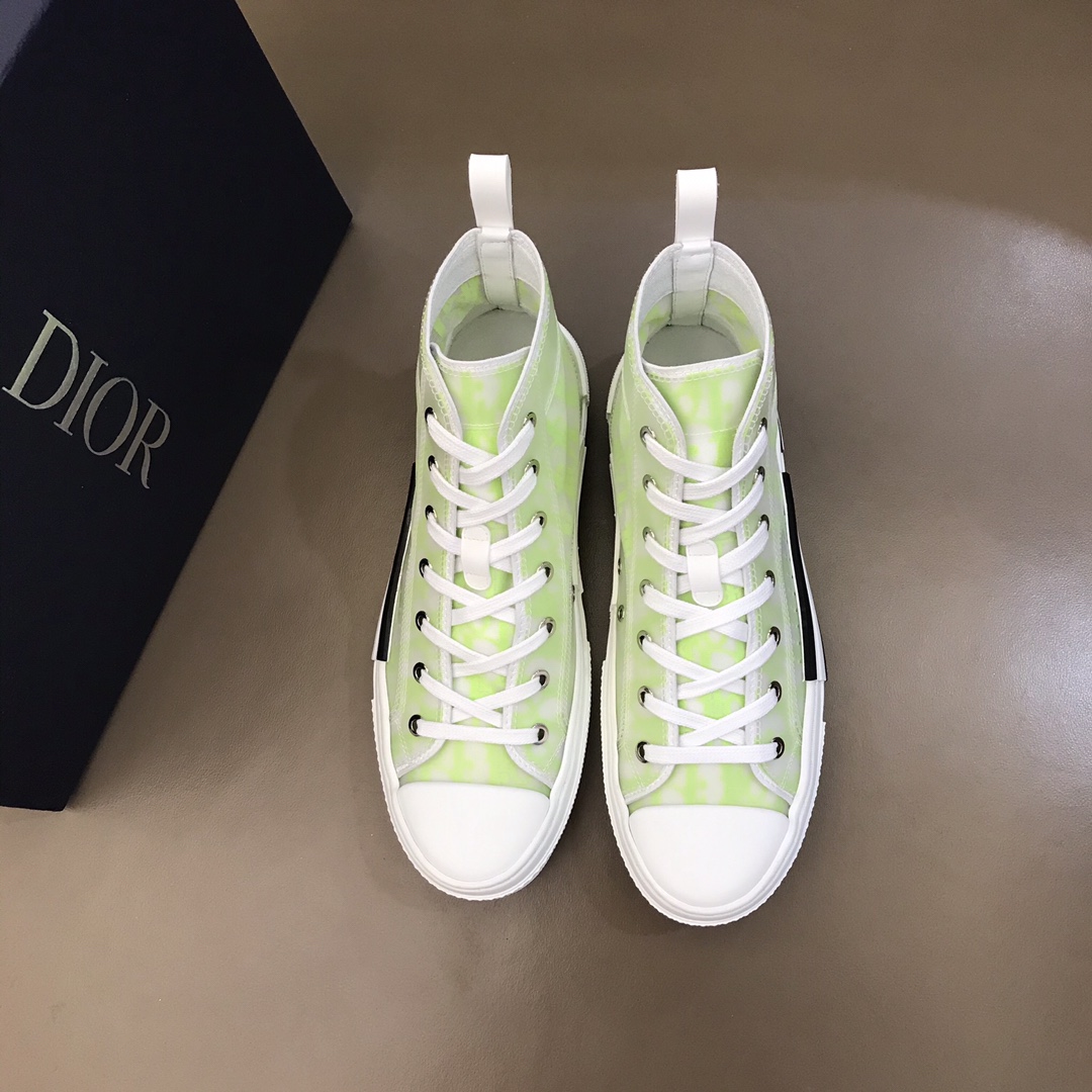 Dior Sneaker B23 in Green high