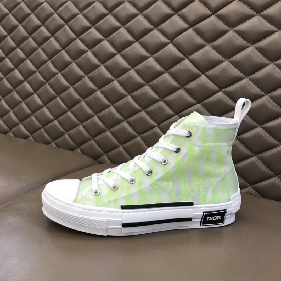 Dior Sneaker B23 in Green high